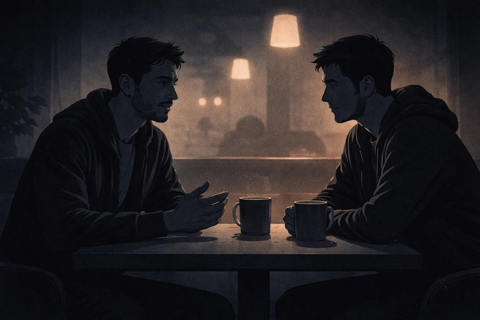 A person reviewing their recovery streak and rank progress on a phone, representing active engagement in recovery tracking