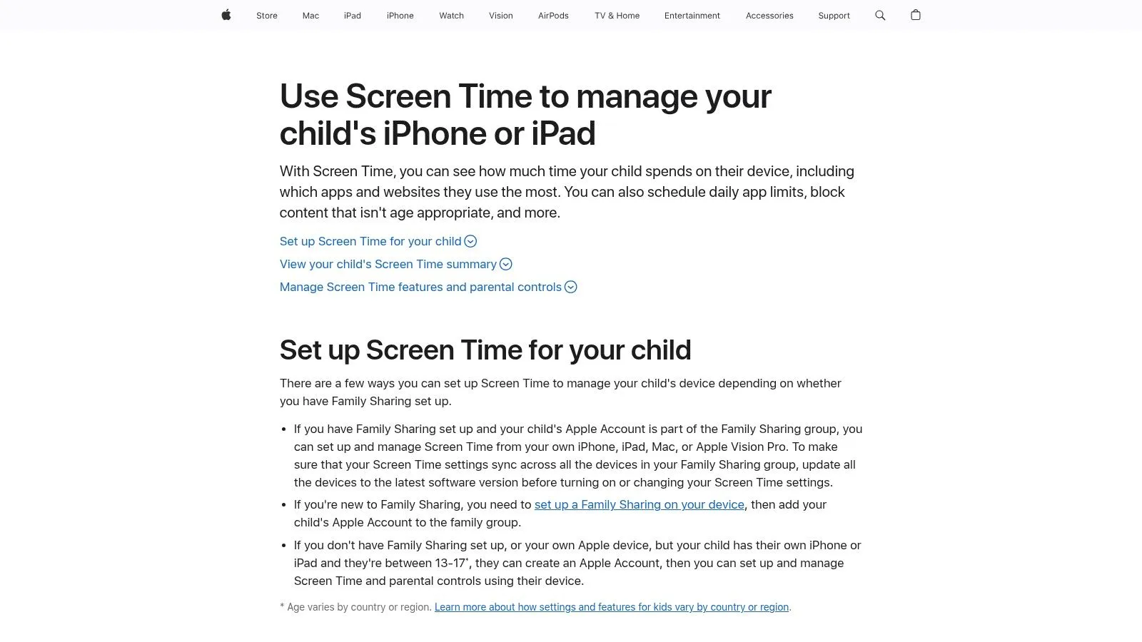 Apple Screen Time