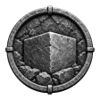 Stone rank badge